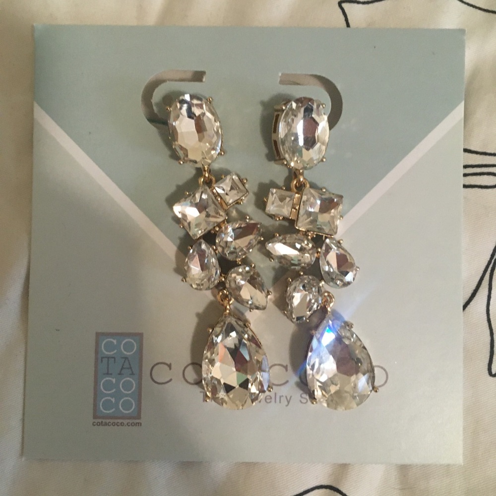 Crystal Drop Earrings